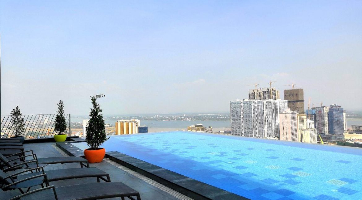 Brand New Luxury One Bedroom Condominium for Rent in Tonle Bassac (1)