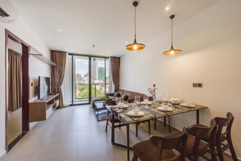 Gym & Swimming pool 3 bedrooms Apartment for Rent in BKK2 (8)