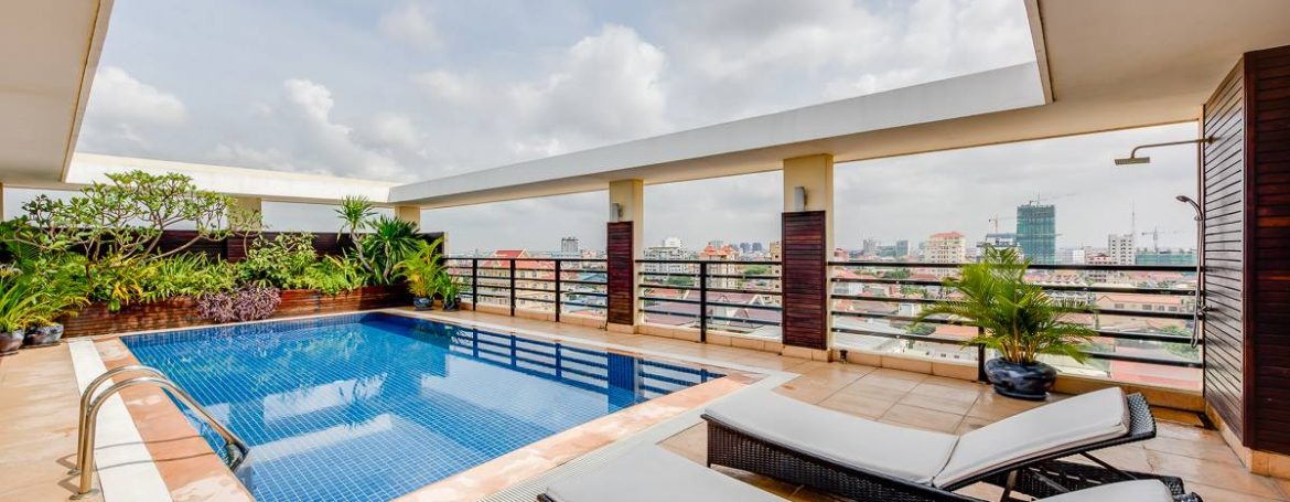 Nice One Bedroom Swimming and Gym Pool Apartment for Rent in Toul Kork (1)