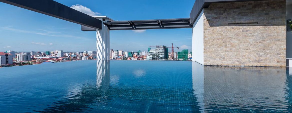 One Bedroom Apartment Located on the Main Road for Rent in BKK1 (1)