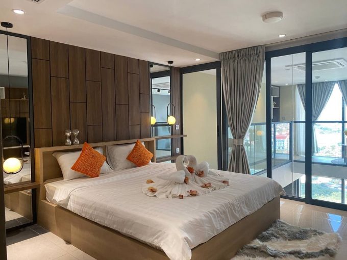 Modern Lifestyle 1 Bedroom Duplex Condominium for Sale in front of AEON Mall 1, Tonle Bassac (1)