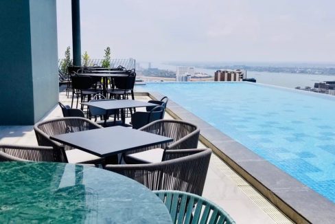 Modern Lifestyle 1 Bedroom Duplex Condominium for Sale in front of AEON Mall 1, Tonle Bassac (12)