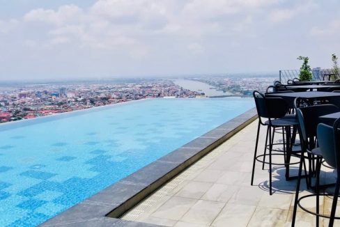 Modern Lifestyle 1 Bedroom Duplex Condominium for Sale in front of AEON Mall 1, Tonle Bassac (13)