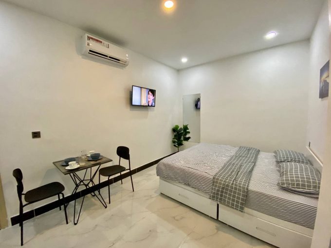 Good Location Service Studio Apartment for rent in Tuol Kork (1)