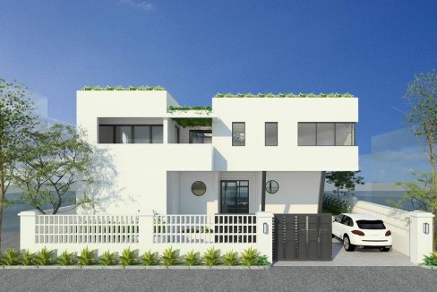 Luxury Villa with Private Swimming Pool for Sale in Chbar Ampov District (1)