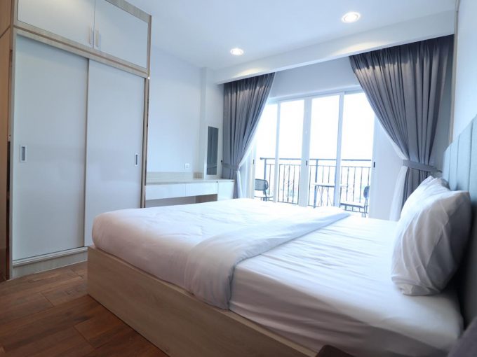 One Bedroom Apartment with refreshing looks and better view of the city in Boeung Trabek (1)