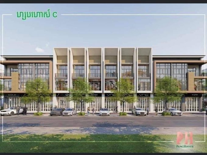 Very Nice Shophouse For Sale In Borey Peng Huoth Beng Snor (1)