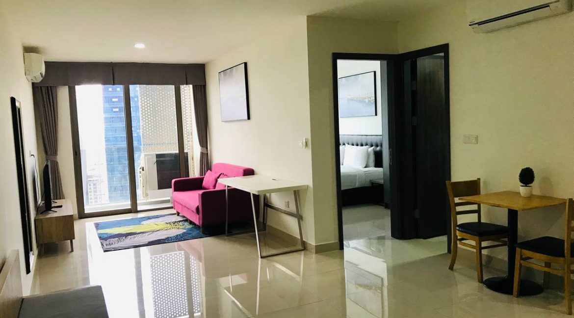Beautiful New Brand One Bedroom Condo for rent access with gym swimming pool (4)
