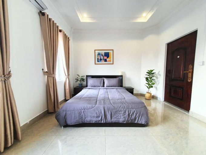 Furnished 1 Bedroom Service Apartment for rent in BKK1 (1)