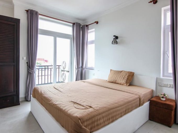 Modern One Bedroom Serviced Apartment for Rent In Chamkar Mon (1)