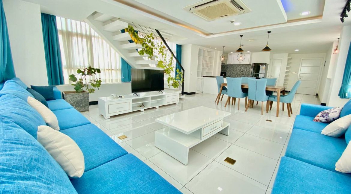 Fully Furnished Three Bedrooms Apartment for Rent In Boeng Keng Kang (6)