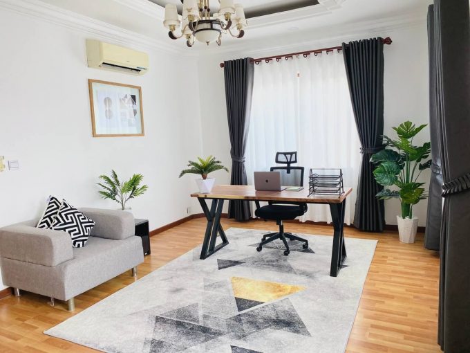 Fully furnished 1 bedroom office Available for Rent in Boeng Keng Kang (1)