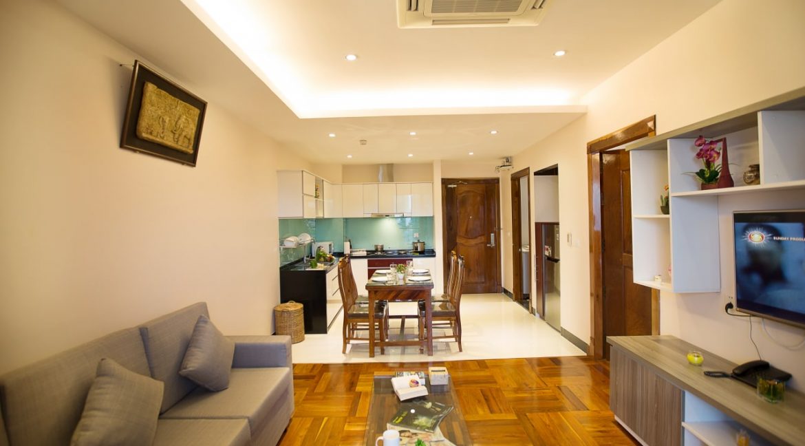 One Bedroom Apartment for Rent with Best Location In Boeng Keng Kang (2)