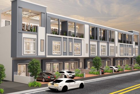 Modern Link villa for sale in Khan Por Sen Chey, (2)
