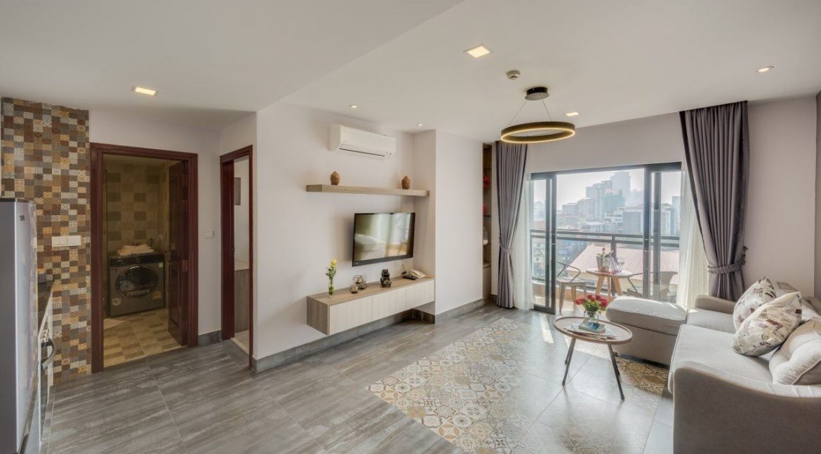 Modern Two Bedrooms Apartment for Rent in Daun Penh (2)