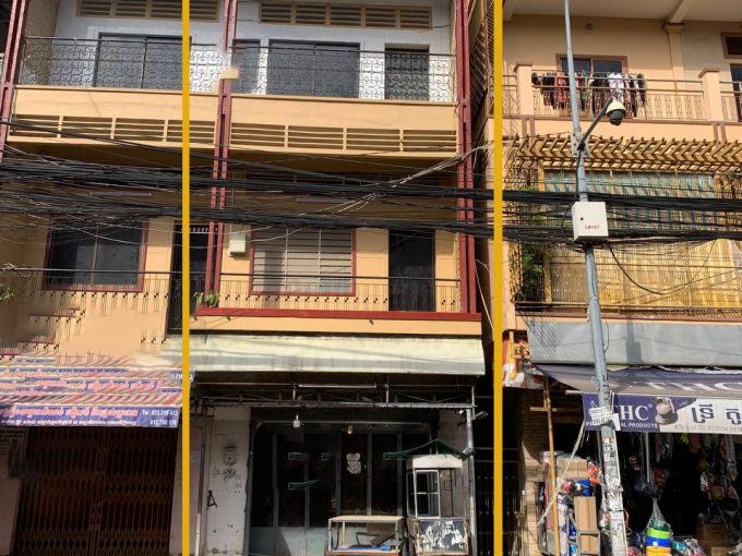 Shophouse for Rent with Good Location nea Tuol Tompong Market (1)
