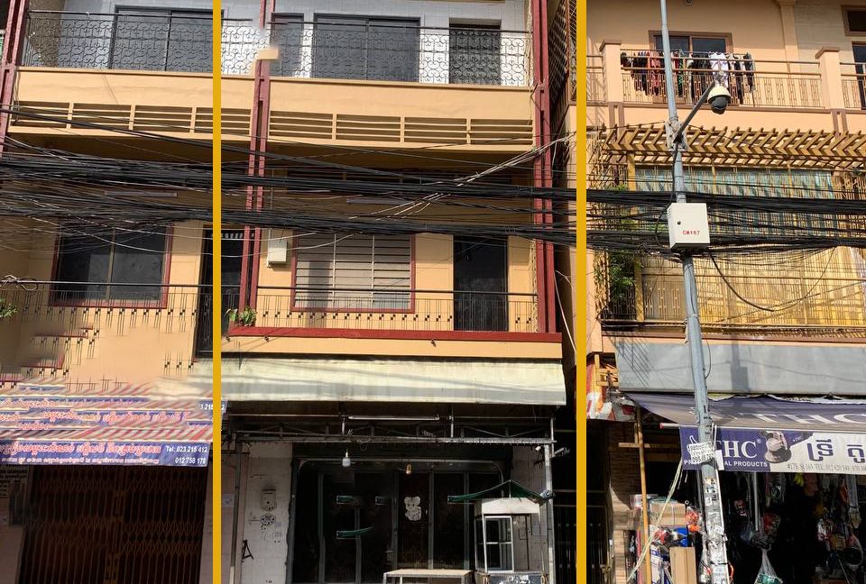 Shophouse for Rent with Good Location nea Tuol Tompong Market (1)
