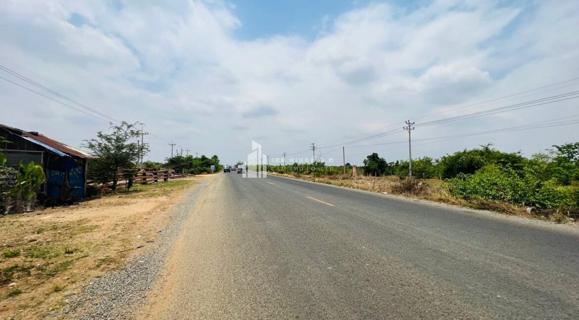 64 ha Land for Sale in Kampong Speu | Road 44 | $16/sqm Negotiable